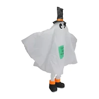 Set of 3 Ghost  Pumpkin and Bat Standing Halloween Kid Figures 36in