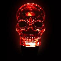 9'' LED Transparent Multi-Function Halloween Skull Light