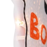 12'' Lighted Holographic Ghost Halloween Window Silhouette Decoration