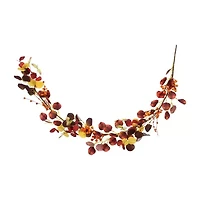 Northlight Berries Leaves Unlit Christmas Indoor Garland