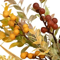 Northlight Berry Harvest Unlit Christmas Indoor Garland