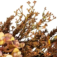 Northlight 32in Brown Fall Grass Unlit Wreath