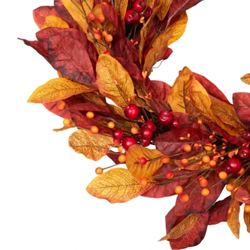 Northlight 24in Berry And Twig Unlit Wreath