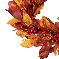 Northlight 24in Berry And Twig Unlit Wreath