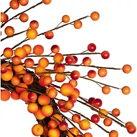 Northlight 14in Berry Twig Unlit Wreath