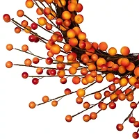 Northlight 14in Berry Twig Unlit Wreath