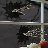 Northlight 7in Skeleton Hands Window Halloween Yard Art
