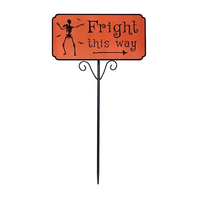 Northlight 27.5in Fright This Way Halloween Yard Art