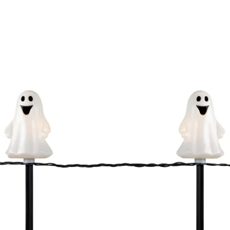 Northlight 3.75ft Ghost Shaped 5-pc. Pathway Light