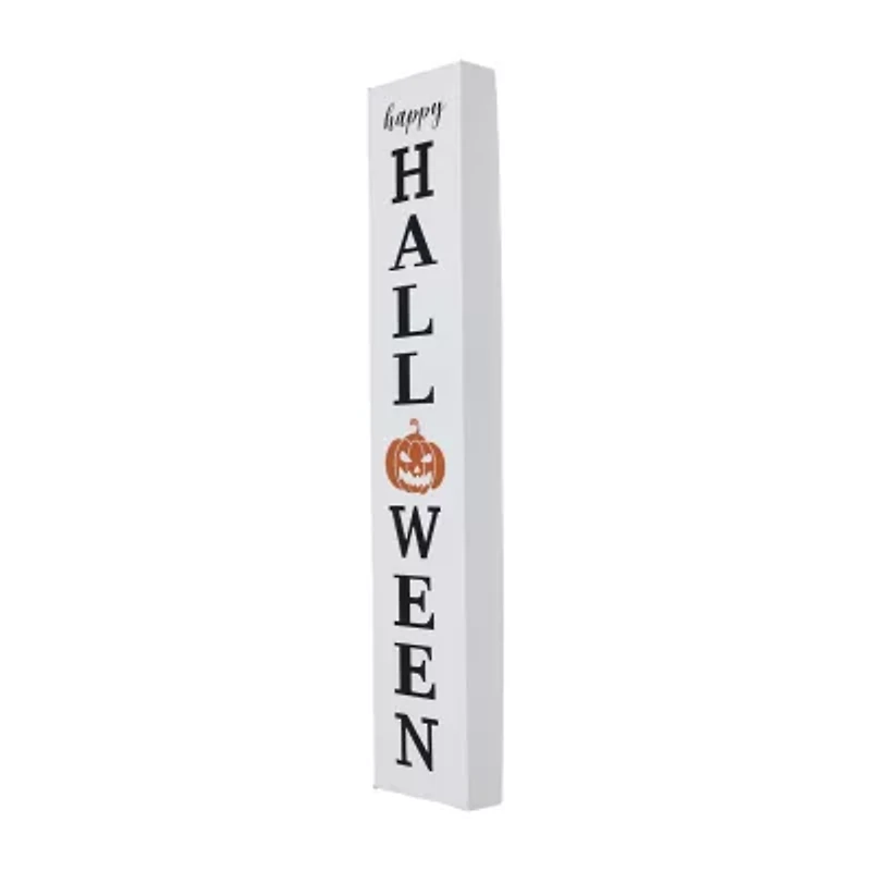 Northlight 31.5in Metal Happy Halloween Wall Halloween Yard Art