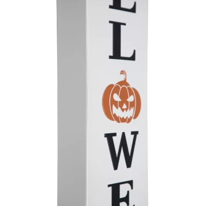 Northlight 31.5in Metal Happy Halloween Wall Halloween Yard Art