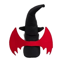 Northlight Black/Red Halloween Girl Gnome 17in Halloween Gnome