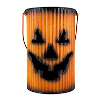 Northlight Black And Orange Metal Pumpkin Lanterns Halloween Tabletop Decor