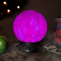 Northlight 8in Led Mystical Crystal Ball Lighted Halloween Tabletop Decor