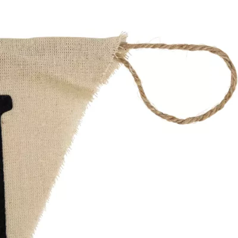 Northlight Led Burlap Happy Halloween Banner Wall Sign