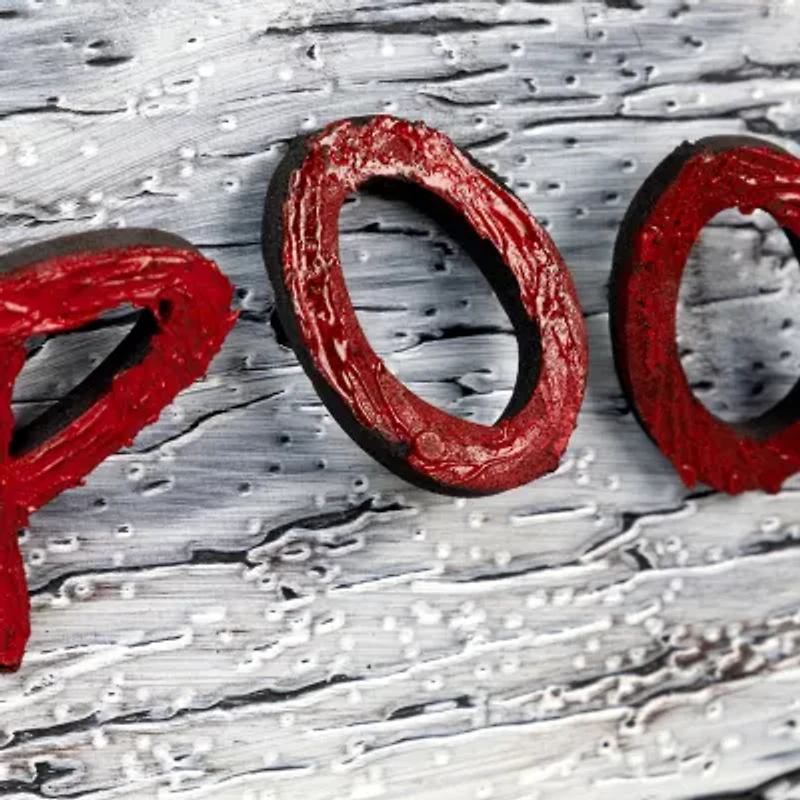 Northlight 20.5in Animated Spooky Wall Sign