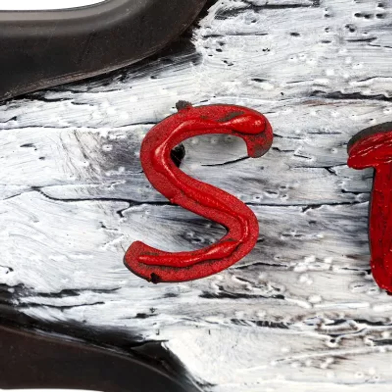 Northlight 20.5in Animated Spooky Wall Sign