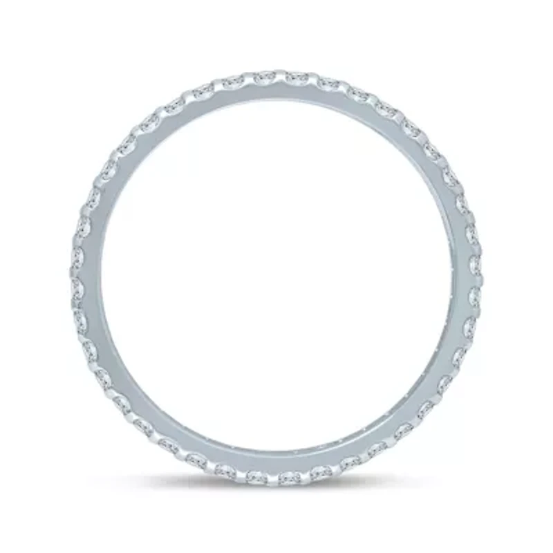 CT.T.W. Natural Diamond 14K White Gold Eternity Band