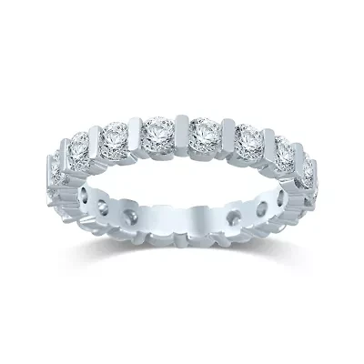 CT.T.W. Natural Diamond 14K White Gold Eternity Band
