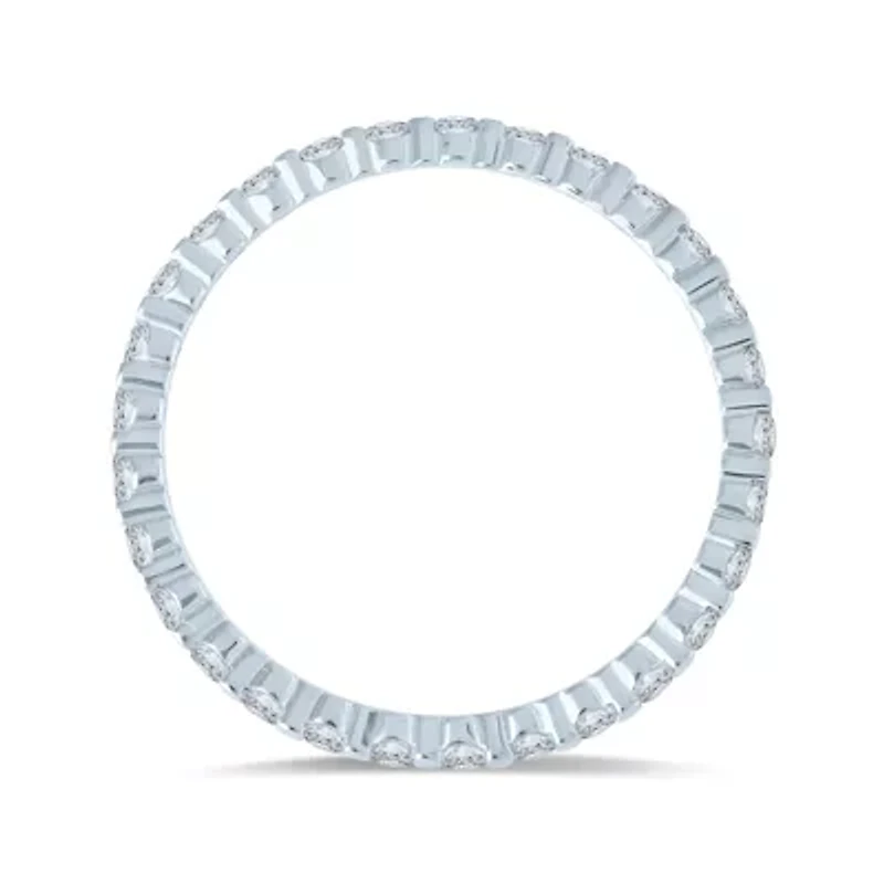 CT.T.W. Natural Diamond 14K White Gold Eternity Band