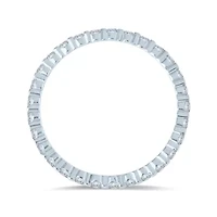 CT.T.W. Natural Diamond 14K White Gold Eternity Band