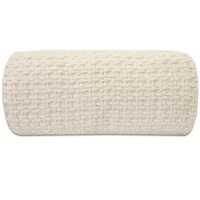 Sweet Home Collection™ Grand Luxury 100% Cotton Breathable Basketweave Design Blanket