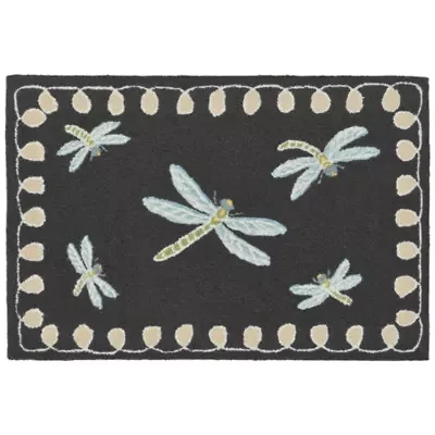 Liora Manne Frontporch Dragonfly Indoor/Outdoor Rug