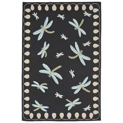 Liora Manne Frontporch Dragonfly Indoor/Outdoor Rug