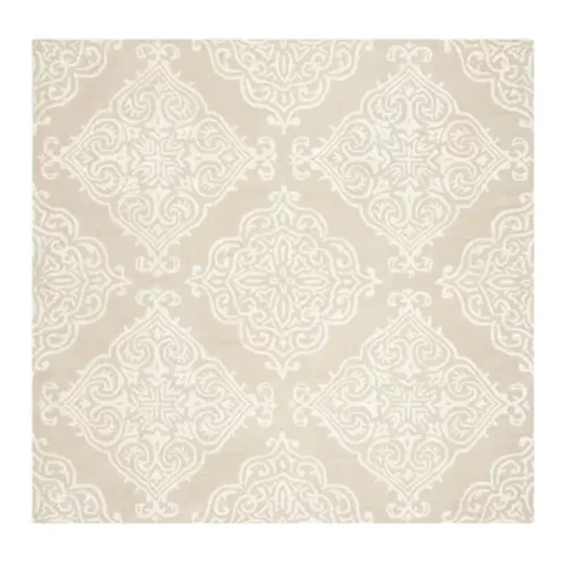 Safavieh Glamour Collection Aubrey Damask Square Area Rug