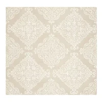 Safavieh Glamour Collection Aubrey Damask Square Area Rug