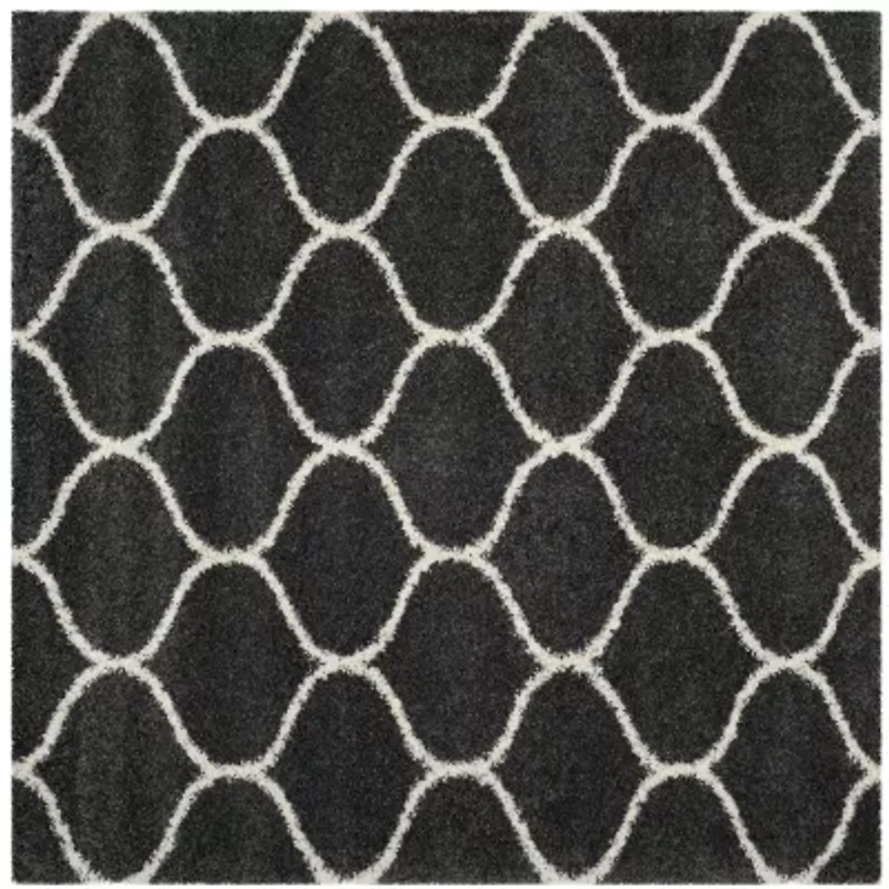 Safavieh Hudson Shag Collection Maria Geometric Square Area Rug