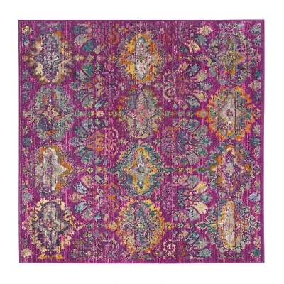 Safavieh Madison Collection Alina Geometric Square Area Rug