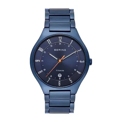 Bering Mens Blue Bracelet Watch 11739-797