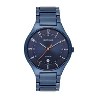 Bering Mens Blue Bracelet Watch 11739-797