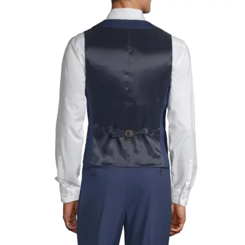 J. Ferrar Ultra Comfort Mens Classic Fit Big and Tall Suit Vest