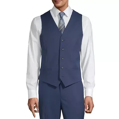 J. Ferrar Ultra Comfort Mens Classic Fit Big and Tall Suit Vest