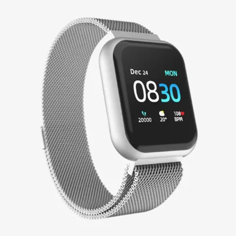 Air 3 Smart Watch Heart Rate Silver Mesh Strap 44mm 500008S-4-51-B28