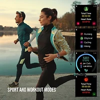 Air 3 Smart Watch Heart Rate Green Camo Strap 40mm  500009G-0-51-A53