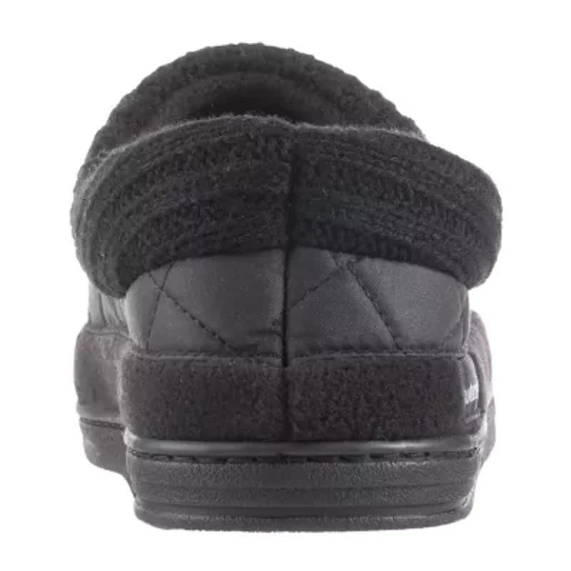 Isotoner Mens Memory Foam Bootie Slippers