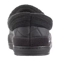 Isotoner Mens Memory Foam Bootie Slippers