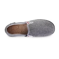 Isotoner Mens Memory Foam Slip-On Slippers