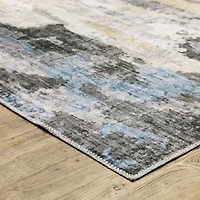 Covington Home Mirabelle Dappled Abstract Washable 2'X8' Indoor Rectangular Runner