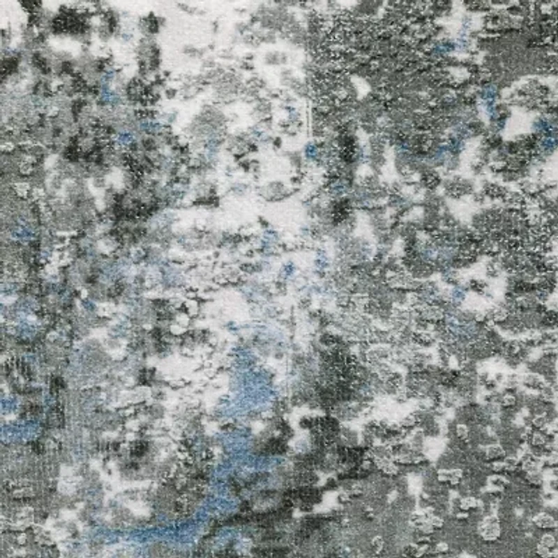 Covington Home Mirabelle Marbled Abstract Washable 2'X8' Indoor Rectangular Runner