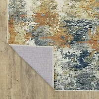 Covington Home Mirabelle Patina Abstract Washable 2'X8' Indoor Rectangular Runner