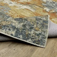 Covington Home Mirabelle Patina Abstract Washable 2'X8' Indoor Rectangular Runner