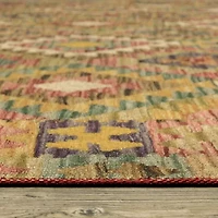 Covington Home Mirabelle Tribal Inspirations Geometric Washable 2'X8' Indoor Rectangular Runner