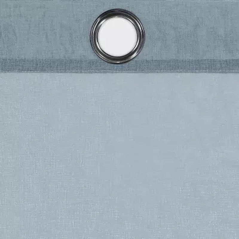 Eclipse Indus Grommet Top Light-Filtering Set of 2 Curtain Panel