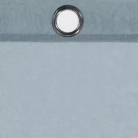 Eclipse Indus Grommet Top Light-Filtering Set of 2 Curtain Panel