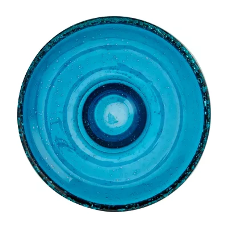 Mesa Mia Chapala Cielo Blue Glass Rimmer