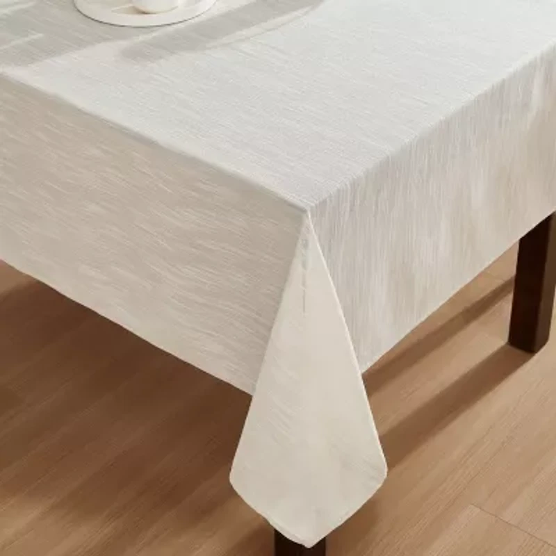 Laura Ashley Arabesque Silver Tablecloth